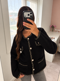 Cardigan à boutons - Noir